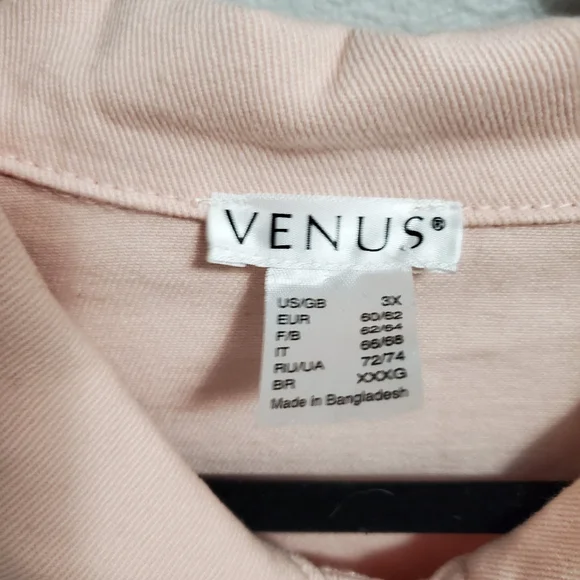 Denim Jacket Venus Plus Size 3x - Picture 5 of 5